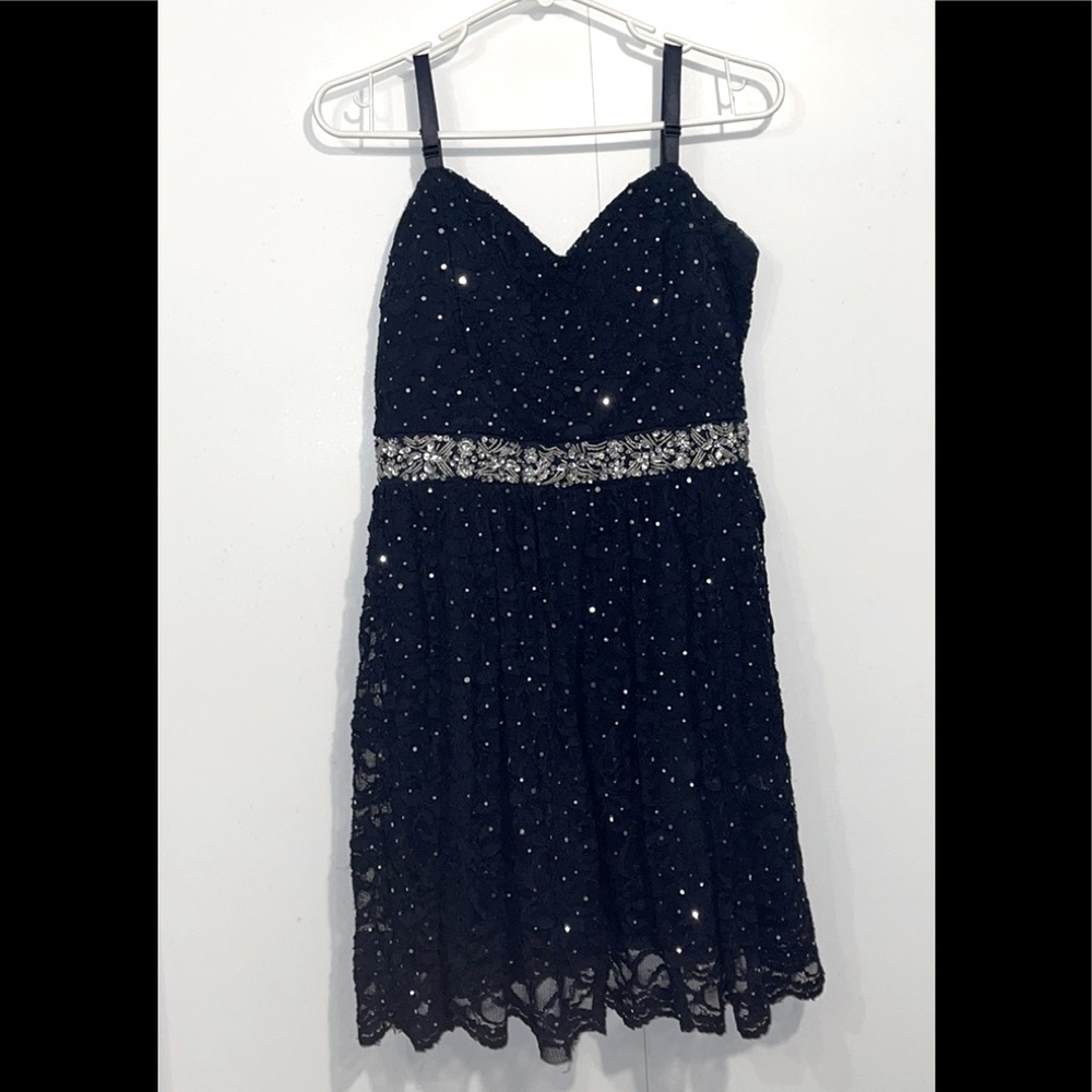 Rhinestone Formal Dress